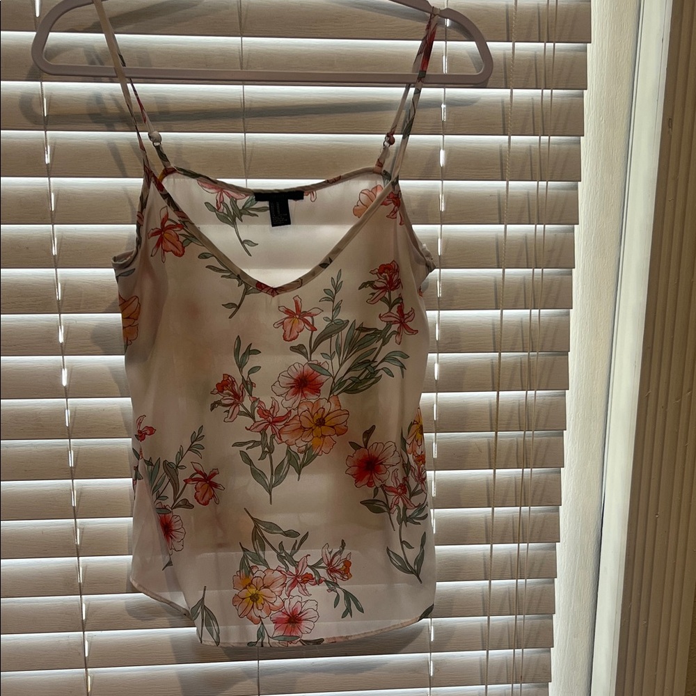 Forever 21 Floral Camisole in Pink and Yellow